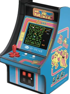 My Arcade DGUNL-3230 MS. Pac-Man Micro Player Retro Arcade Machine - 6 Inch