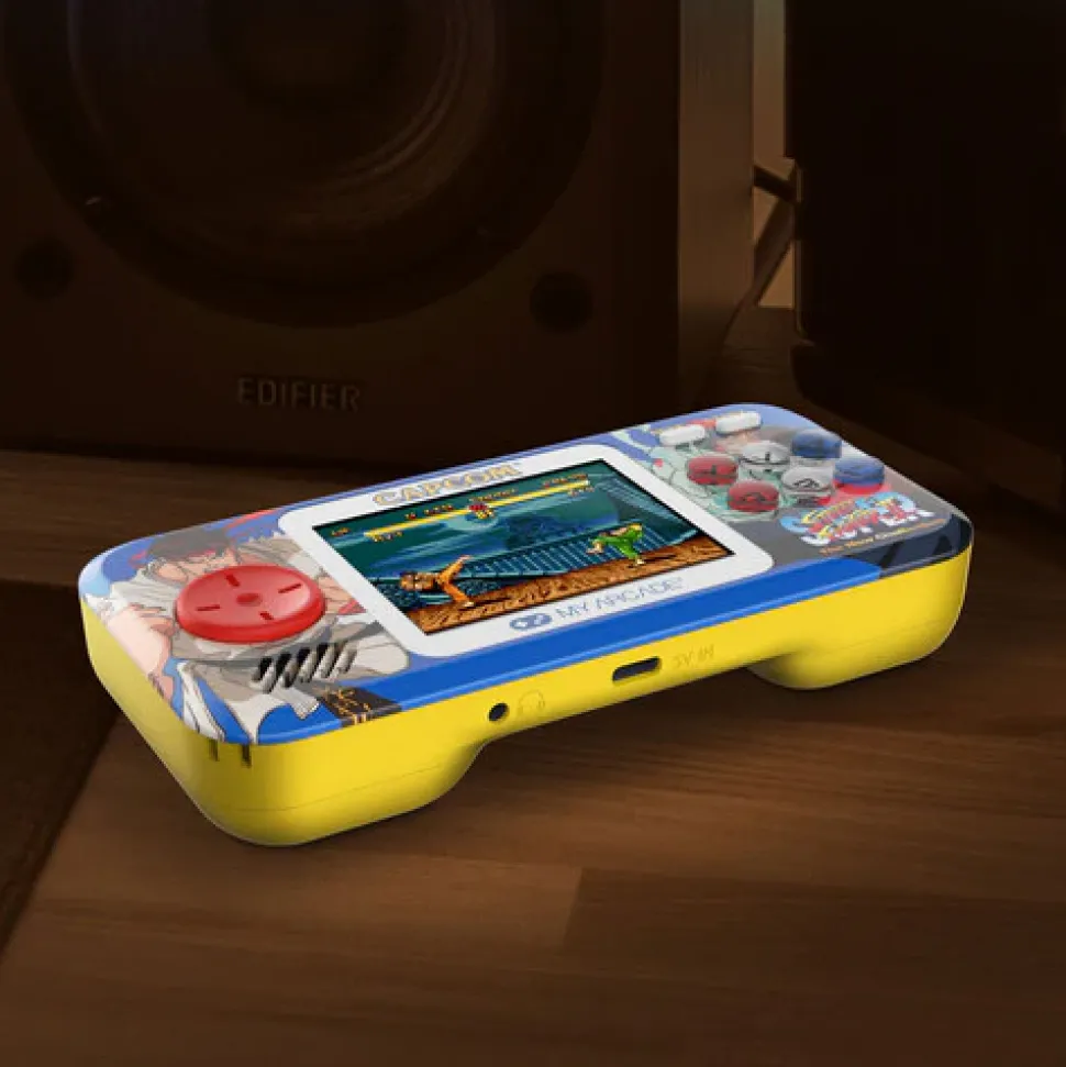 My Arcade Super Street Fighter II Pocket Player Pro Handheld Portable Gaming System (2 GAMES IN 1)