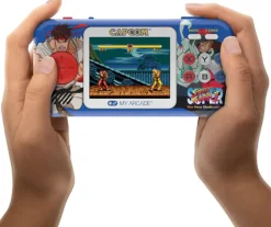 My Arcade Super Street Fighter II Pocket Player Pro Handheld Portable Gaming System (2 GAMES IN 1)