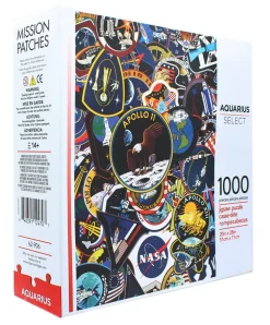 NASA Mission Patches 1000 Piece Jigsaw Puzzle
