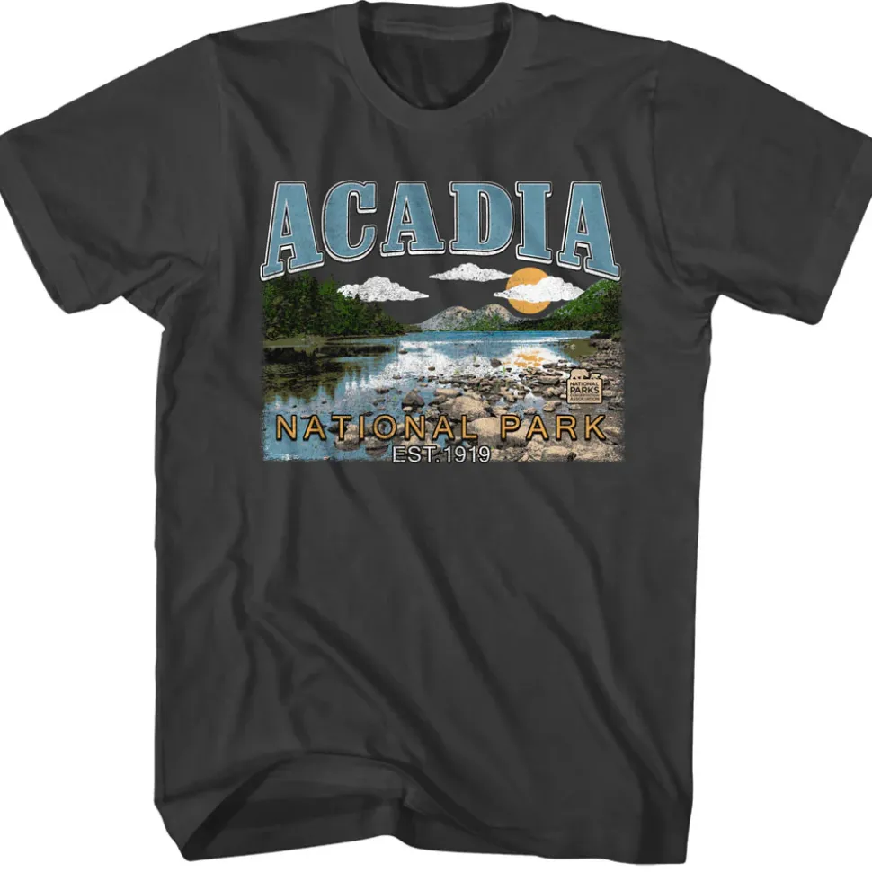 National Parks - Acadia Creek (Gray)