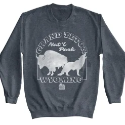 National Parks - Grand Teton Wildlife Sweatshirt