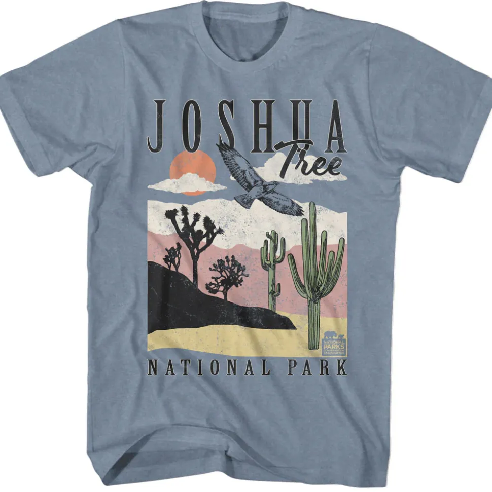 National Parks - Joshua Tree Landscape with Cacti