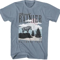 National Parks - Rainier Minimalist Landscape