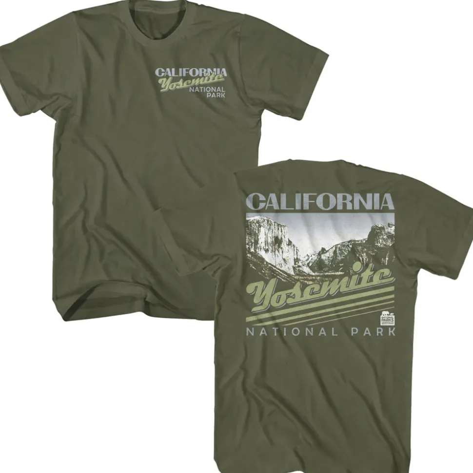 National Parks - Yosemite Stripes (Front & Back)