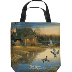 Nature Scenes - Ducks on the Lake Tote Bag