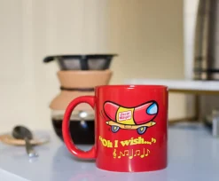 Oscar Mayer Hot Dog Logo Ceramic Coffee Mug | Holds 16 Ounces