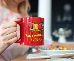 Oscar Mayer Hot Dog Logo Ceramic Coffee Mug | Holds 16 Ounces