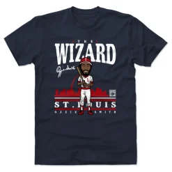 Ozzie Smith Toon WHT