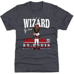 Ozzie Smith Toon WHT