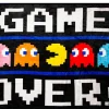 Pac-Man "Game Over" Fleece Throw Blanket | 45 x 60 Inch Cozy Blanket