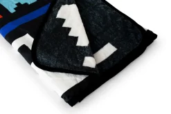 Pac-Man "Game Over" Fleece Throw Blanket | 45 x 60 Inch Cozy Blanket