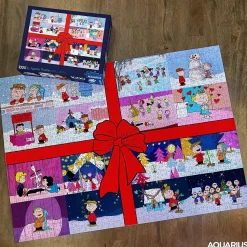 Peanuts Charlie Brown Christmas Present 1000 Piece Jigsaw Puzzle
