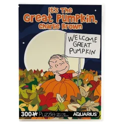 Peanuts Great Pumpkin 300 Piece VHS Vuzzle Jigsaw Puzzle