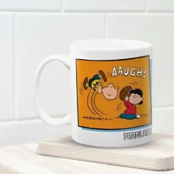 Peanuts Lucy Football 11 Ounce Ceramic Mug