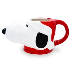 Peanuts Snoopy Christmas 3D Sculpted Ceramic Mug | Holds 20 Ounces