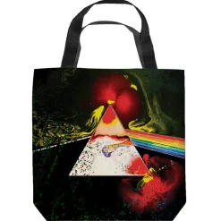 Pink Floyd - Abstract Dark Side Tote Bag