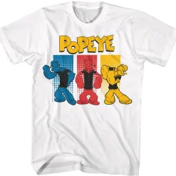 Popeye - Halftone Rectangles