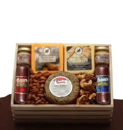 Premium Selections Meat & Cheese Gift Crate