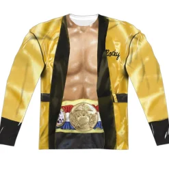 Rocky - Yellow Robe Costume (front & back)