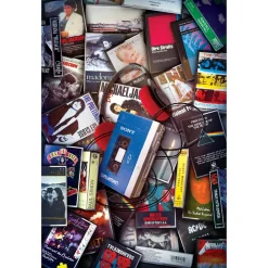 80s Cassette Music Hits 1000-Piece Jigsaw Puzzle