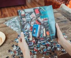 80s Cassette Music Hits 1000-Piece Jigsaw Puzzle