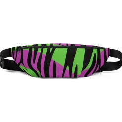 80's Zebra Print Fanny Pack