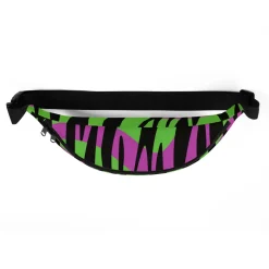 80's Zebra Print Fanny Pack