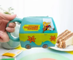 Scooby Doo Mystery Machine Sculpted Ceramic Mug | Holds 20 Ounces