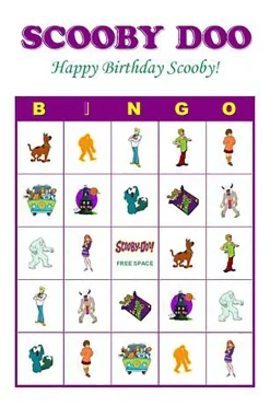 Scooby-Doo Family Bingo Game | For 2+ Players