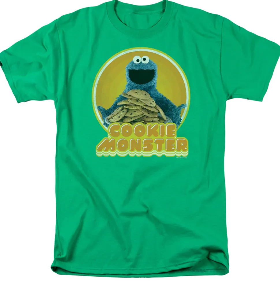 Sesame Street - Cookie Monster Iron On