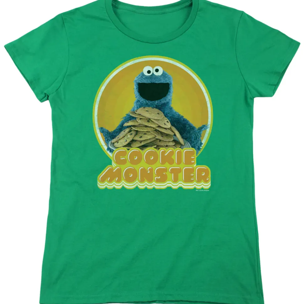 Sesame Street - Cookie Monster Iron On