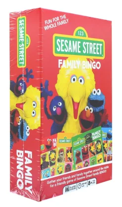 Sesame Street Family Bingo Game