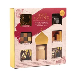 Seven Wonders of the World Brainteaser Puzzle Set of 7