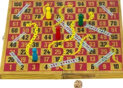 Snakes and Ladders | Classic Wooden Family Board Game
