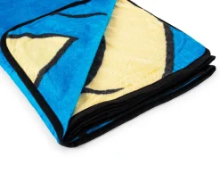 Sonic the Hedgehog Face Fleece Throw Blanket | 45 x 60 Inches
