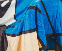 Sonic the Hedgehog Face Fleece Throw Blanket | 45 x 60 Inches