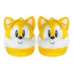 Sonic The Hedgehog Tails Head Adult Plush Slippers | One Size Fits All