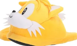 Sonic The Hedgehog Tails Head Adult Plush Slippers | One Size Fits All
