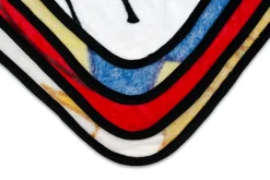 Sonic The Hedgehog Warhol Fleece Throw Blanket | 45 x 60 Inch Cozy Blanket