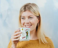 Star Trek Aliens, Villains, and Crew Stackable Ceramic Mug | Holds 13 Ounces