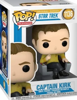 Star Trek Funko POP Vinyl Figure | Captain Kirk in Chair
