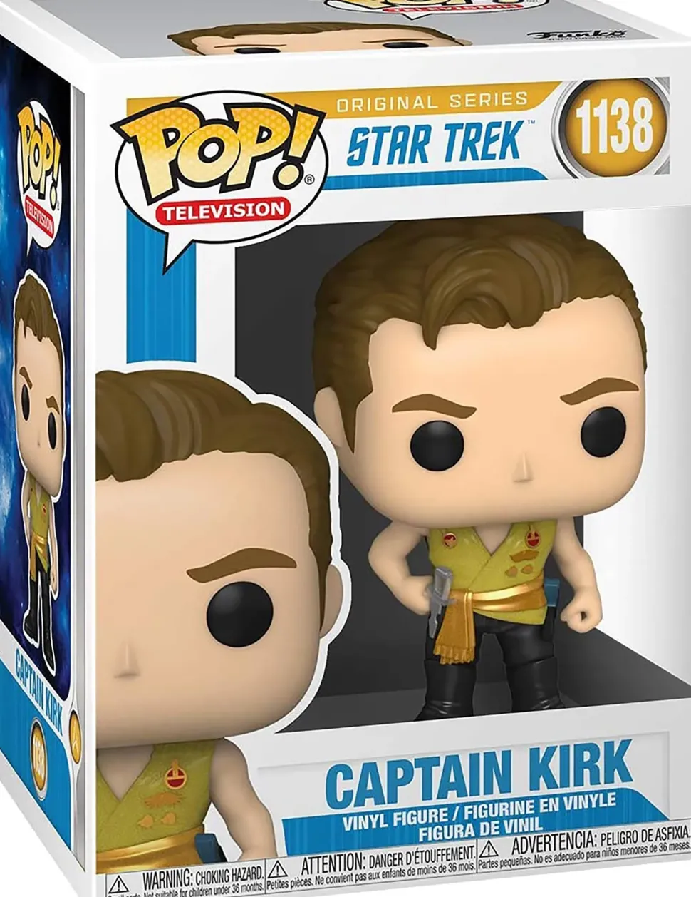 Star Trek Funko POP Vinyl Figure | Kirk (Mirror Mirror Outfit)
