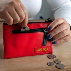Star Trek Red Uniform Coin Purse