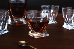 Star Trek: The Next Generation 5-Piece Whiskey Decanter Set