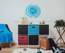 Star Trek: The Next Generation 13-Inch Storage Bin Cube Organizers | Set of 3