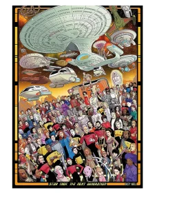 Star Trek The Next Generation 3000 Piece Jigsaw Puzzle