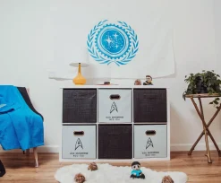 Star Trek: The Original Series NCC-1701 Storage Bin Cube Organizers | Set of 3