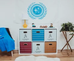 Star Trek: The Original Series NCC-1701 Storage Bin Cube Organizers | Set of 3