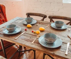 Star Trek: The Original Series NCC-1701 Series 8-Piece Ceramic Dinnerware Set